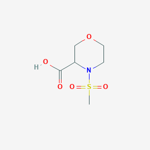 4-Methanesulfonyl-morpholine-3-carboxylic acid