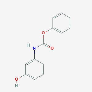 molecular formula C13H11NO3 B14001776 Phenyl (3-hydroxyphenyl)carbamate CAS No. 62380-38-5
