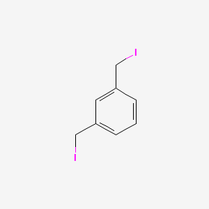 molecular formula C8H8I2 B14001872 1,3-Bis(iodomethyl)benzene CAS No. 7379-87-5