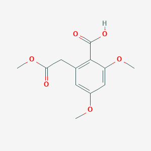 molecular formula C12H14O6 B14001905 Aftdjuwyiveejj-uhfffaoysa- CAS No. 83375-20-6