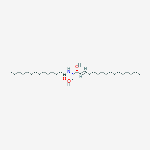 molecular formula C32H63NO3 B014002 N-(Tetradecanoyl)-sphing-4-enine CAS No. 34227-72-0
