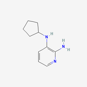 3-N-cyclopentylpyridine-2,3-diamine
