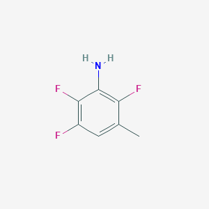 molecular formula C7H6F3N B14002177 m-Aminotrifluorotoluene 