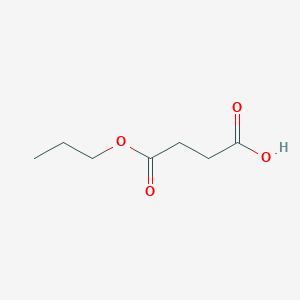 molecular formula C7H12O4 B14002288 4-Oxo-4-propoxybutanoic acid CAS No. 6946-88-9