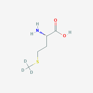 molecular formula C5H11NO2S B140023 L-Methionine-methyl-D3 CAS No. 13010-53-2