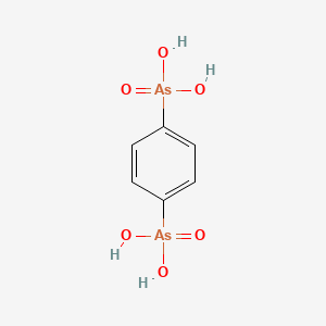 molecular formula C6H8As2O6 B14002362 p-Benzenediarsonic acid CAS No. 1758-50-5