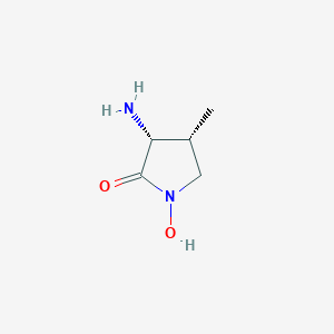 molecular formula C5H10N2O2 B140025 L-687414 CAS No. 132619-43-3