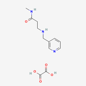 N1-methyl-N3-(3-pyridinylmethyl)-b-alaninamide oxalate