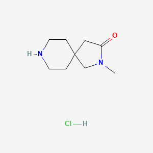 2-Methyl-2,8-diazaspiro[4.5]decan-3-one hydrochloride