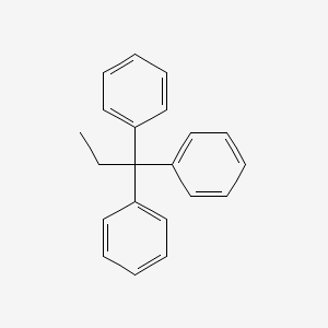 molecular formula C21H20 B14002706 1,1,1-Triphenylpropane CAS No. 54889-83-7