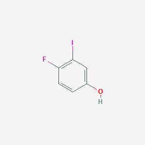 molecular formula C6H4FIO B1400302 4-Fluoro-3-iodophenol CAS No. 897956-98-8