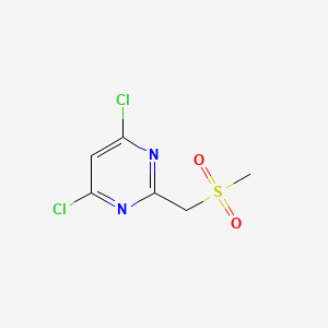 4,6-Dichloro-2-(methanesulfonylmethyl)pyrimidine
