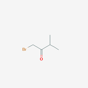B140032 1-Bromo-3-methyl-2-butanone CAS No. 19967-55-6