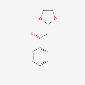 2-(1,3-Dioxolan-2-yl)-1-(p-tolyl)ethanone