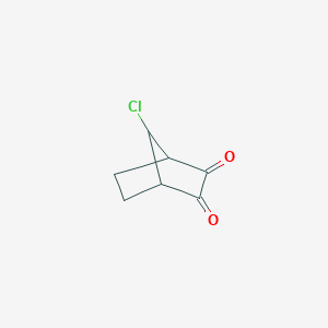 molecular formula C7H7ClO2 B14003533 7-Chlorobicyclo[2.2.1]heptane-2,3-dione CAS No. 824-25-9