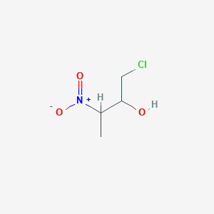 molecular formula C4H8ClNO3 B14003662 1-Chloro-3-nitrobutan-2-ol CAS No. 30533-30-3