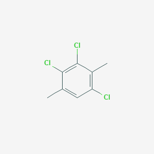molecular formula C8H7Cl3 B14003713 Benzene, 2,3,5-trichloro-1,4-dimethyl CAS No. 35392-73-5