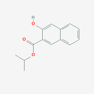 molecular formula C14H14O3 B14003748 Isopropyl 3-hydroxy-2-naphthoate 