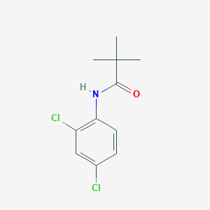molecular formula C11H13Cl2NO B14003795 N-(2,4-dichlorophenyl)pivalamide 