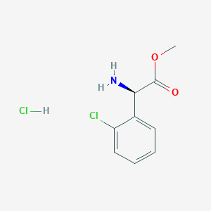 (R)-Methyl 2-amino-2-(2-chlorophenyl)acetate hydrochloride