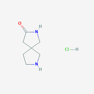 2,7-Diazaspiro[4.4]nonan-3-one hydrochloride