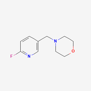 4-[(6-Fluoropyridin-3-yl)methyl]morpholine