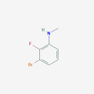 3-bromo-2-fluoro-N-methylaniline