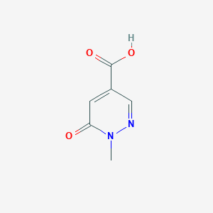 1-Methyl-6-oxo-1,6-dihydropyridazine-4-carboxylic acid