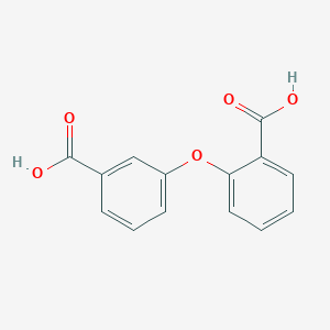 molecular formula C14H10O5 B14003991 2-(3-Carboxyphenoxy)benzoic acid CAS No. 74302-25-3