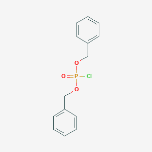 molecular formula C14H14ClO3P B014004 Dibenzyl chlorophosphonate CAS No. 538-37-4