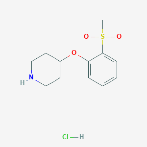4-(2-(Methylsulfonyl)phenoxy)piperidine hydrochloride