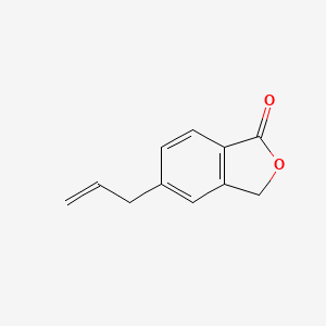 molecular formula C11H10O2 B1400413 5-allyl-2-benzofuran-1(3H)-one CAS No. 1073426-44-4