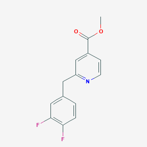 Methyl 2-(3,4-difluorobenzyl)isonicotinate