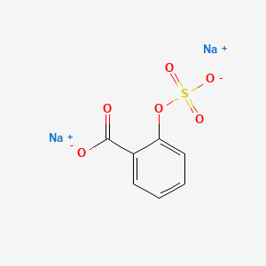 molecular formula C7H4Na2O6S B1400435 Disodium sulfosalicylate CAS No. 56343-01-2