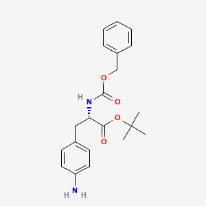 (S)-tert-Butyl 3-(4-aminophenyl)-2-(((benzyloxy)carbonyl)amino)propanoate