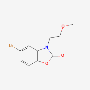 5-Bromo-3-(2-methoxyethyl)benzo[d]oxazol-2(3H)-one