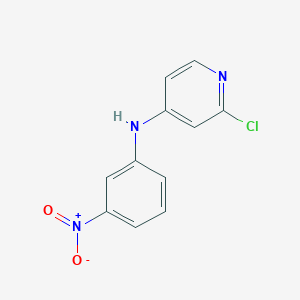 2-Chloro-N-(3-nitrophenyl)pyridine-4-amine