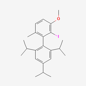 2-Iodo-2',4',6'-triisopropyl-3-methoxy-6-methylbiphenyl