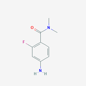 4-amino-2-fluoro-N,N-dimethylbenzamide