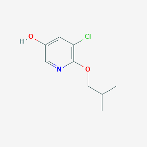 5-Chloro-6-isobutoxypyridin-3-OL