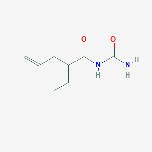 molecular formula C9H14N2O2 B14004965 n-Carbamoyl-2-(prop-2-en-1-yl)pent-4-enamide CAS No. 1637-27-0