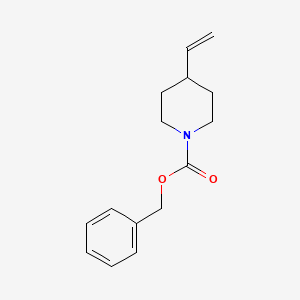 molecular formula C15H19NO2 B1400508 benzyl 4-Vinylpiperidine-1-carboxylate CAS No. 138163-09-4