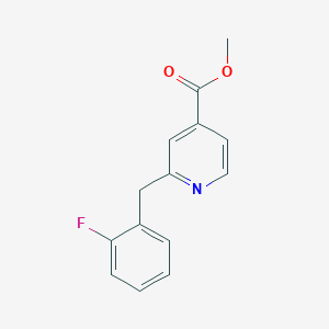 Methyl 2-(2-fluorobenzyl)isonicotinate