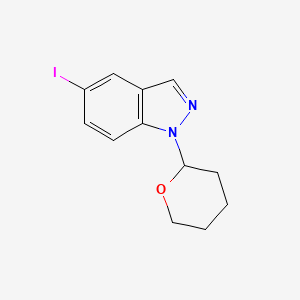 5-Iodo-1-(tetrahydro-2H-pyran-2-yl)-1H-indazole