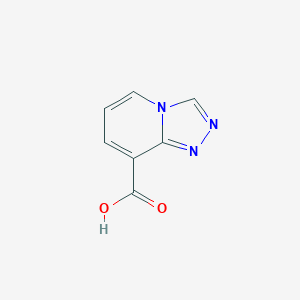 molecular formula C7H5N3O2 B1400562 [1,2,4]Triazolo[4,3-A]pyridine-8-carboxylic acid CAS No. 1216218-95-9