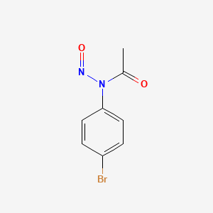 molecular formula C8H7BrN2O2 B14005932 n-(4-Bromophenyl)-n-nitrosoacetamide CAS No. 35920-23-1