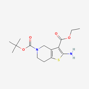 Ethyl 2-amino-5-Boc-6,7-dihydro-4H-thieno[3,2-c]pyridine-3-carboxylate