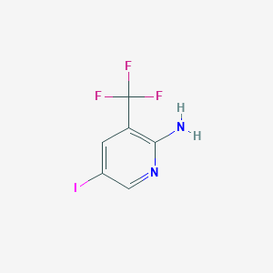 5-Iodo-3-(trifluoromethyl)pyridin-2-amine