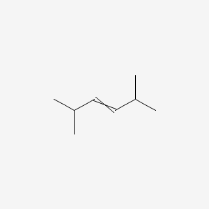 molecular formula C8H16 B14006228 2,5-Dimethylhex-3-ene CAS No. 15910-22-2