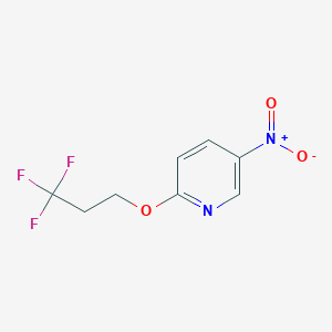 5-Nitro-2-(3,3,3-trifluoropropoxy)pyridine